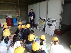 岡野隕鉄見学の様子2